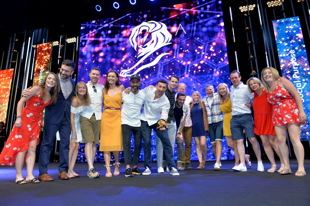 CANNES, FRANCE - JUNE 20: Award ceremony at the Cannes Lions 2019 : Day Four on June 20, 2019 in Cannes, France. (Photo by Christian Alminana/Getty Images For Cannes Lions)
