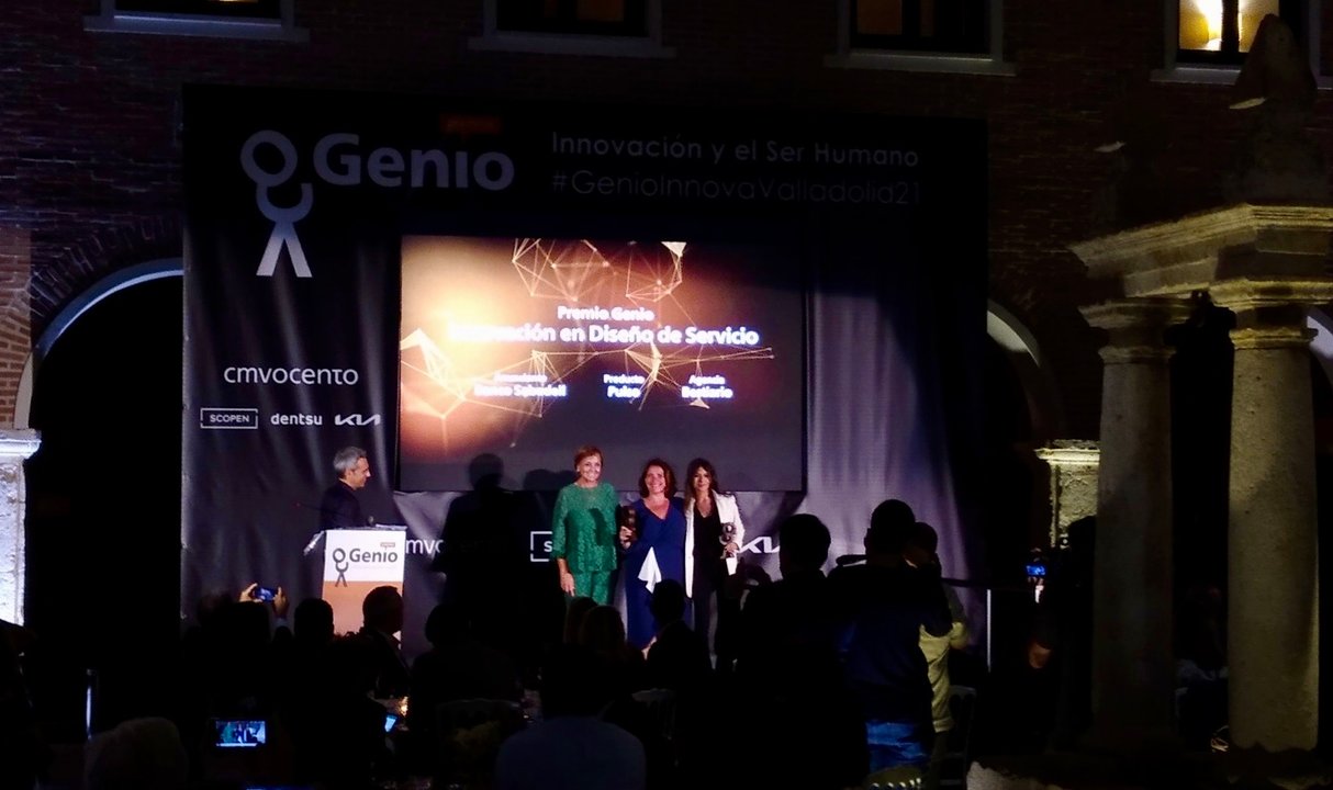Premio Genio Innovación en DISEÑO DE SERVICIO, para Banco Sabadell