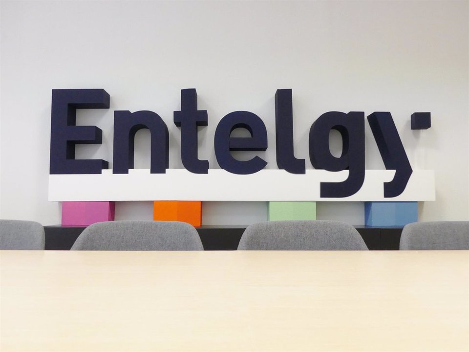 02/03/2021 Logo de la consultora tecnológica Entelgy en sus oficinas
ECONOMIA
ENTELGY