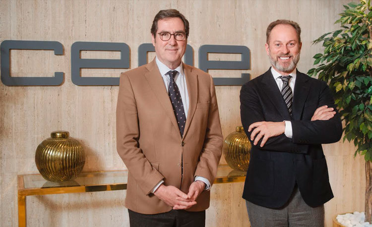 Antonio Garamendi, CEOE y David Colomer, IPG Mediabrands