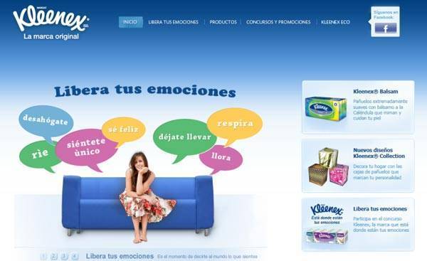 Kleenex presenta su renovada página web en de nuevas emociones - Periódico PublicidAD Periódico de Publicidad, Comunicación Comercial y Marketing