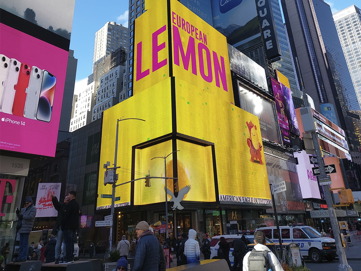 Campaign Ailimpio NY - Times Square