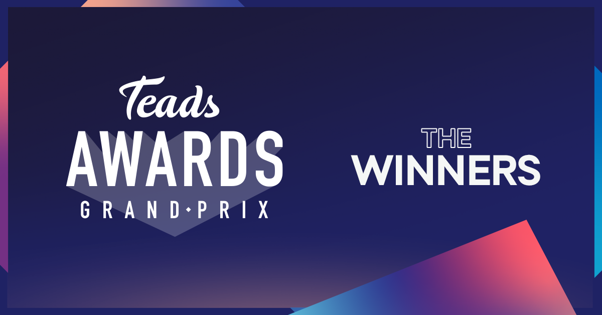 Teads Awards Grand Prix_PR