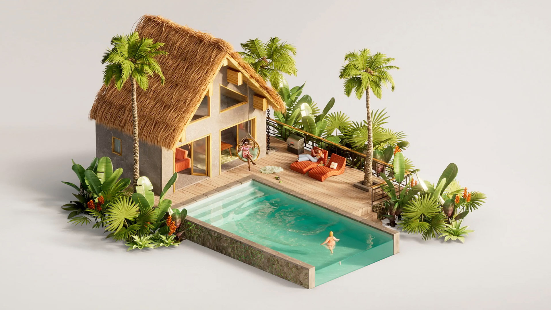 Airbnb-ad-pool